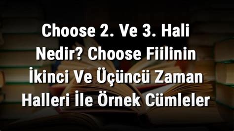 know 2 hali|Know 2. ve 3. Hali İle Örnek Cümleler